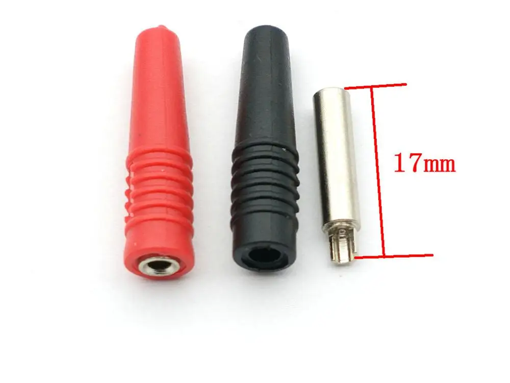 100 шт. 2 мм разъем для тестирования припоя|Соединители| |