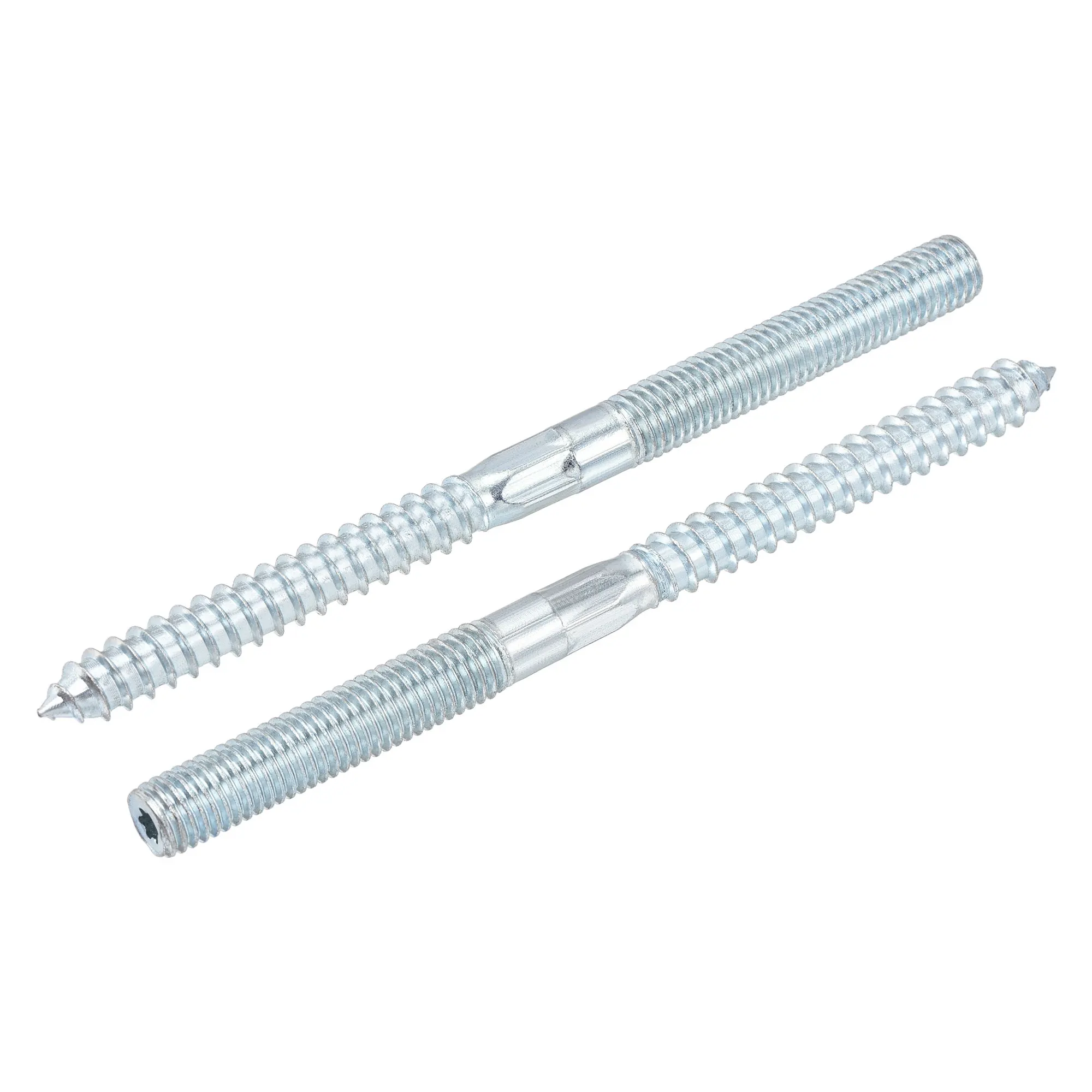 

Uxcell M10x50mm Hanger Bolts Double Head Dowel Screw 130mm Length 10pcs