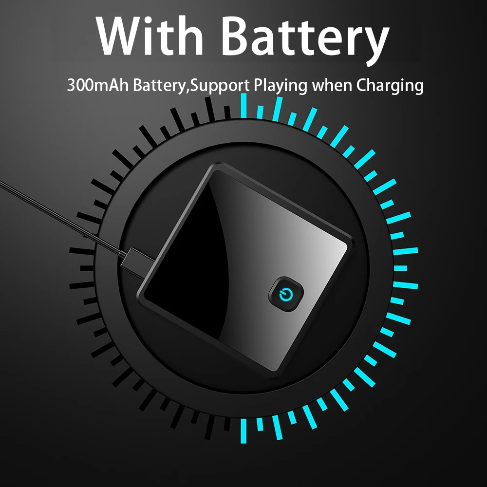 Bluetooth 5 0 передатчик 2 в 1 беспроводной адаптер с низкой задержкой 3 мм AUX оптический