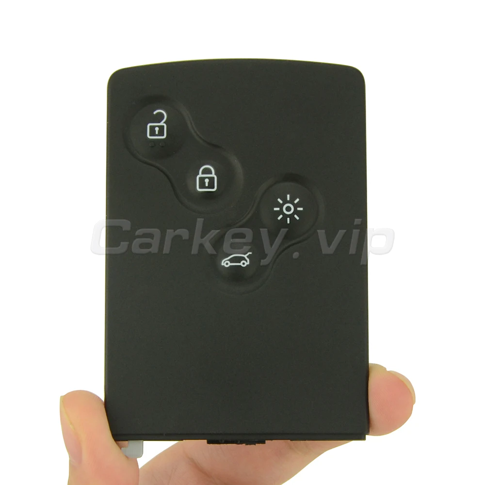 

Remotekey Original Smart key card for Renault Koleos 433 mhz PCF7941 4 button without emergency key