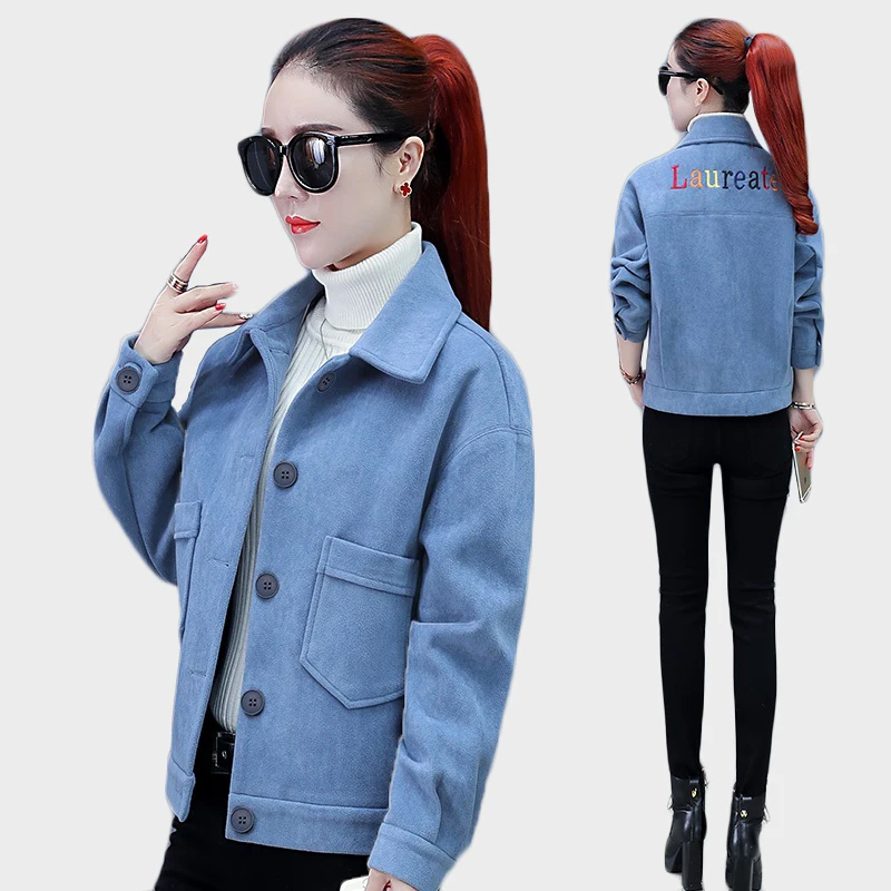 Женская куртка из плюша Haute couture Офисная большого размера молодежная одежда