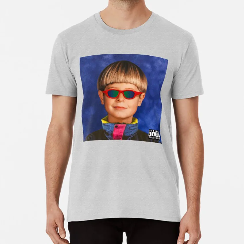 Оливер три футболка дерево Инди музыка модный мем инопланетянин мальчик ранен