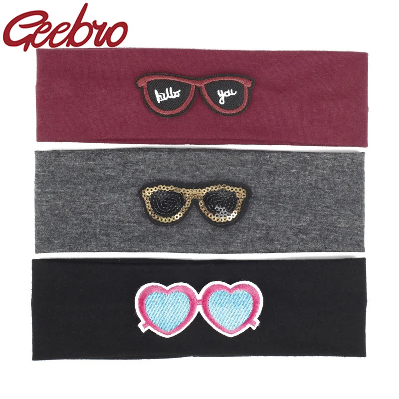 Повязка на голову для девочек и мальчиков однотонная хлопковая| |