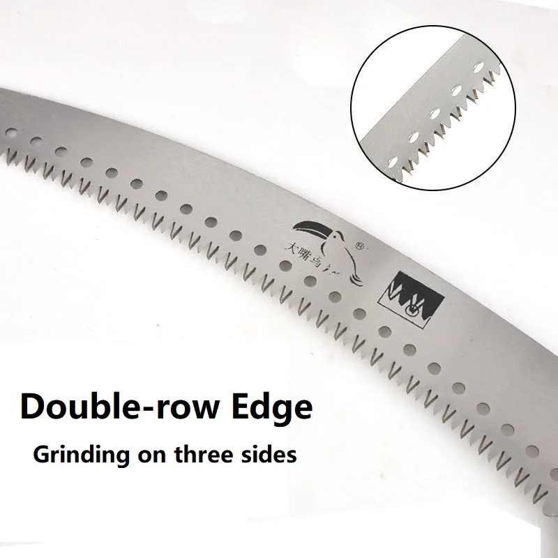 Упорная пила ручные инструменты высокая высота двойной крючок обрезка ветвей