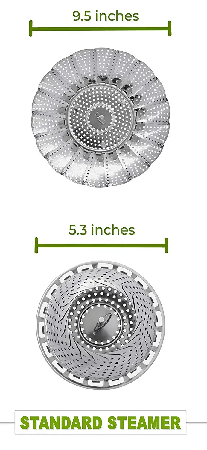 Корзина для пароварки овощей подходит скороварки мгновенных кастрюль складная