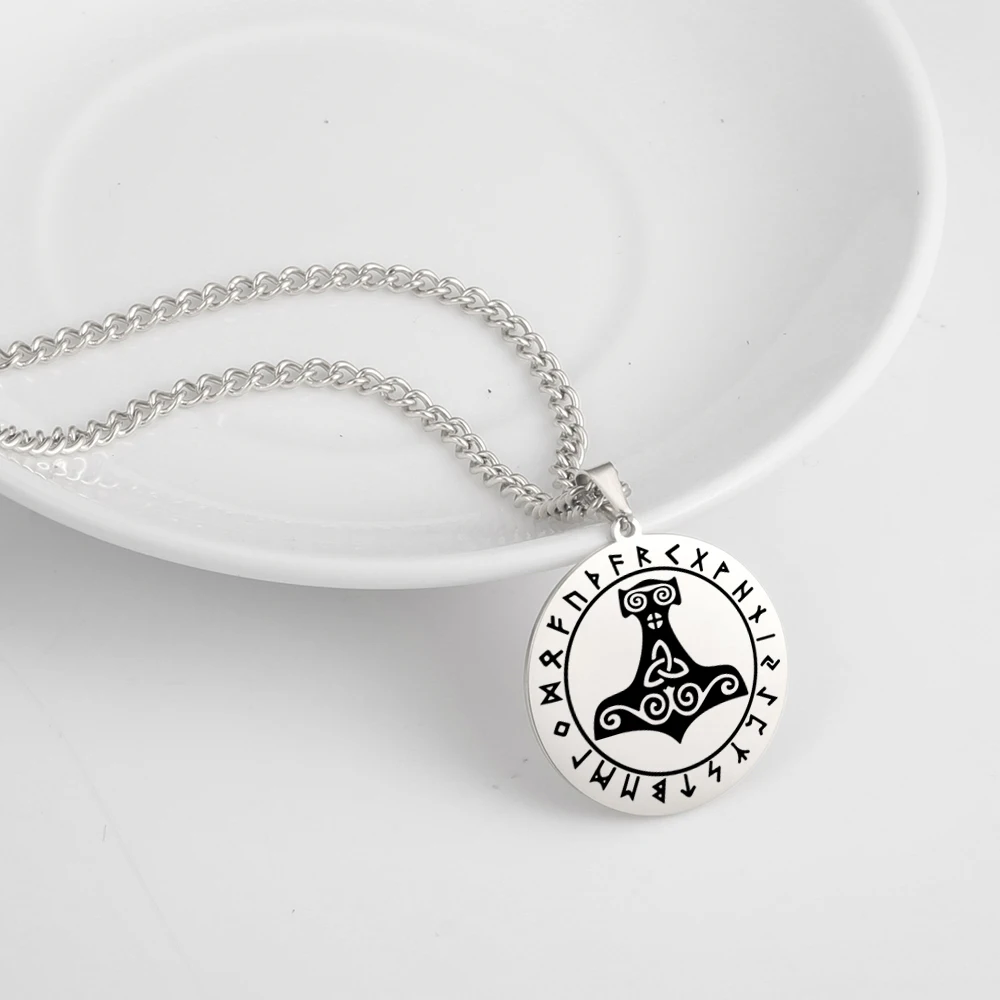 амулеты и талисманы Викинг норвежский Одина мьельнир узел для привлекательных