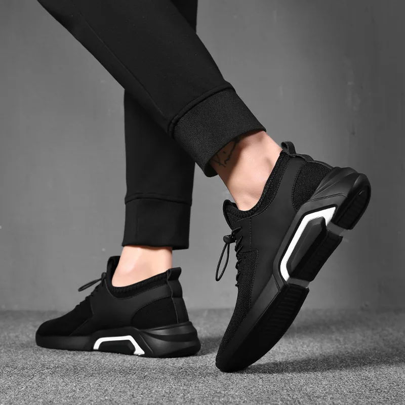 Brand Fashion Man Casual Shoes Big Size 39-46 Breathable & Light Lace-up Footwear Sneaker Mens | Обувь
