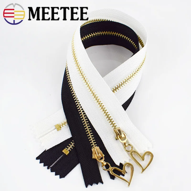 Meetee 20 штук 20/30 см 3 # металлическая молния сплав Автоматическая блокировка близкий
