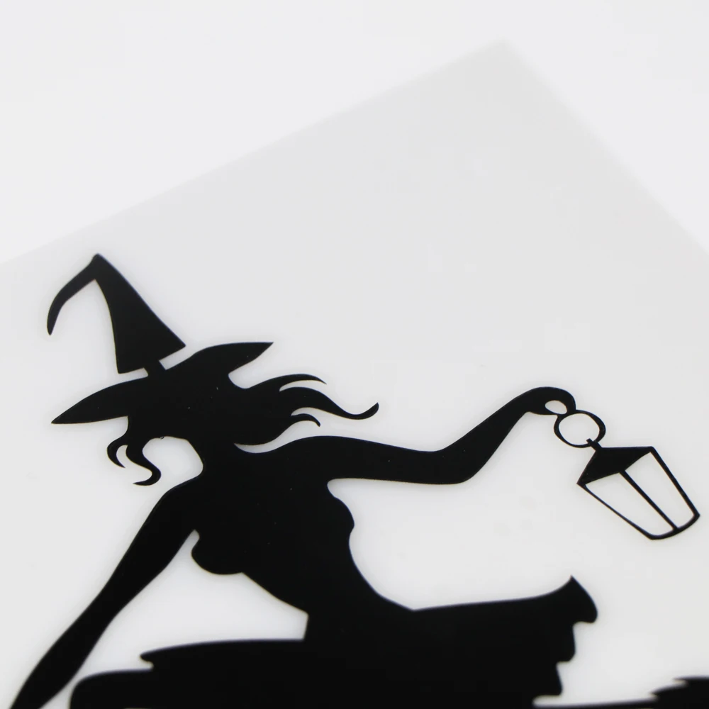 

YOJA 14.9X14.8CM Art Fashion Vinyl Car Sticker Decal Creative Beautiful Girl Pattern ZT2-0144