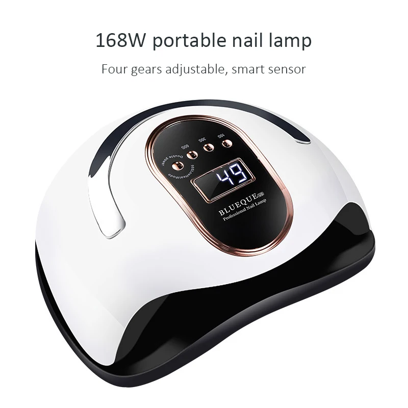 

UV LED Lamp For Nails Drying Manicure Lamp With 4 Timer Mode LCD Display Professional LED Nail Lamp For Nail Art Salon Tools