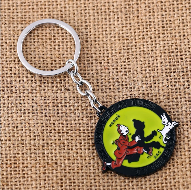 Популярный кулон Herge комикс Аниме Приключения Тинтин Милоу снежные фигурки