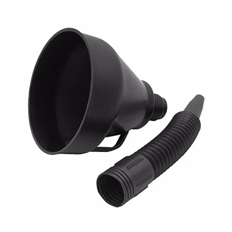 

Universal Plastic Funnel With Filter Funnel With Flexible Detachable Spout Funnel 2-in-1 Motorcycle Parts For Water Oil Liquid