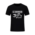 Новая футболка g.loomis, Мужская футболка для рыбалки, отца, подарок, для занятий спортом на открытом воздухе, дышащая хлопковая Мужская футболка для рыбалки, похлопывающая футболка с рыбью костью