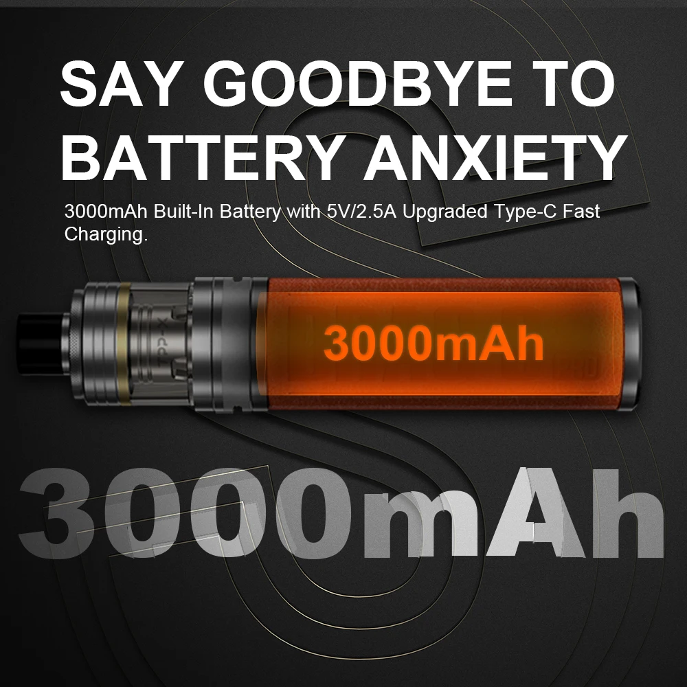 Электронная сигарета VOOPOO DRAG S Pro Mod 80 Вт 8 5 в Kit мл TPP X Pod бак 3000 мАч встроенный