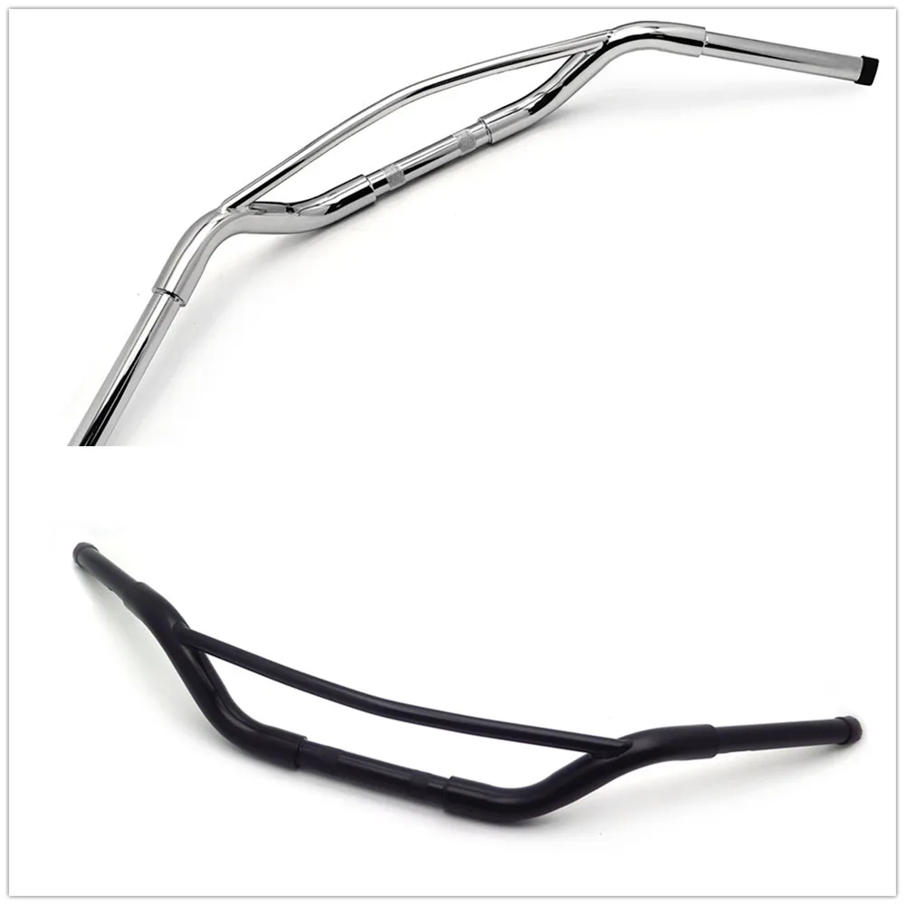 

1-1/4" Fat Hollywood Ape Handlebar For Harley davidson Sportster XL1200 Softail Dyna FXDB aftermarket motorcycle parts black