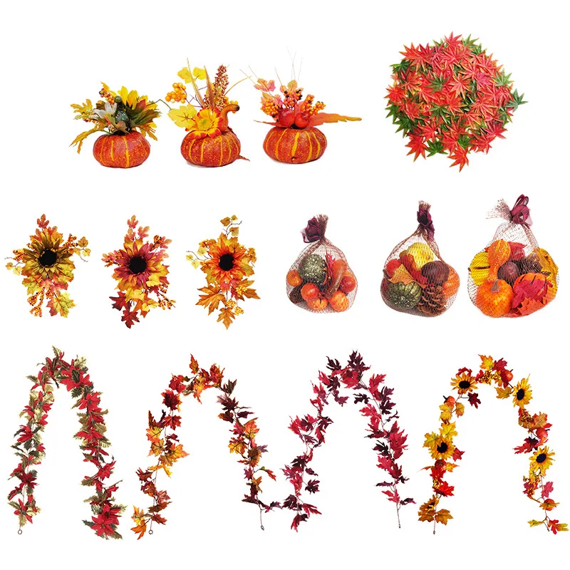 Artificial Plants Wreath Vine Wall Hanging Garden Living Room Club Bar Decorated Fake LeavesChristmas Gardening Home Party Plant | Дом и сад