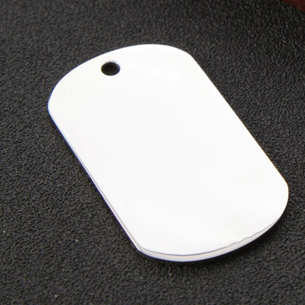 1 шт. военный бренд мужское ожерелье европейская Подвеска из титановой стали