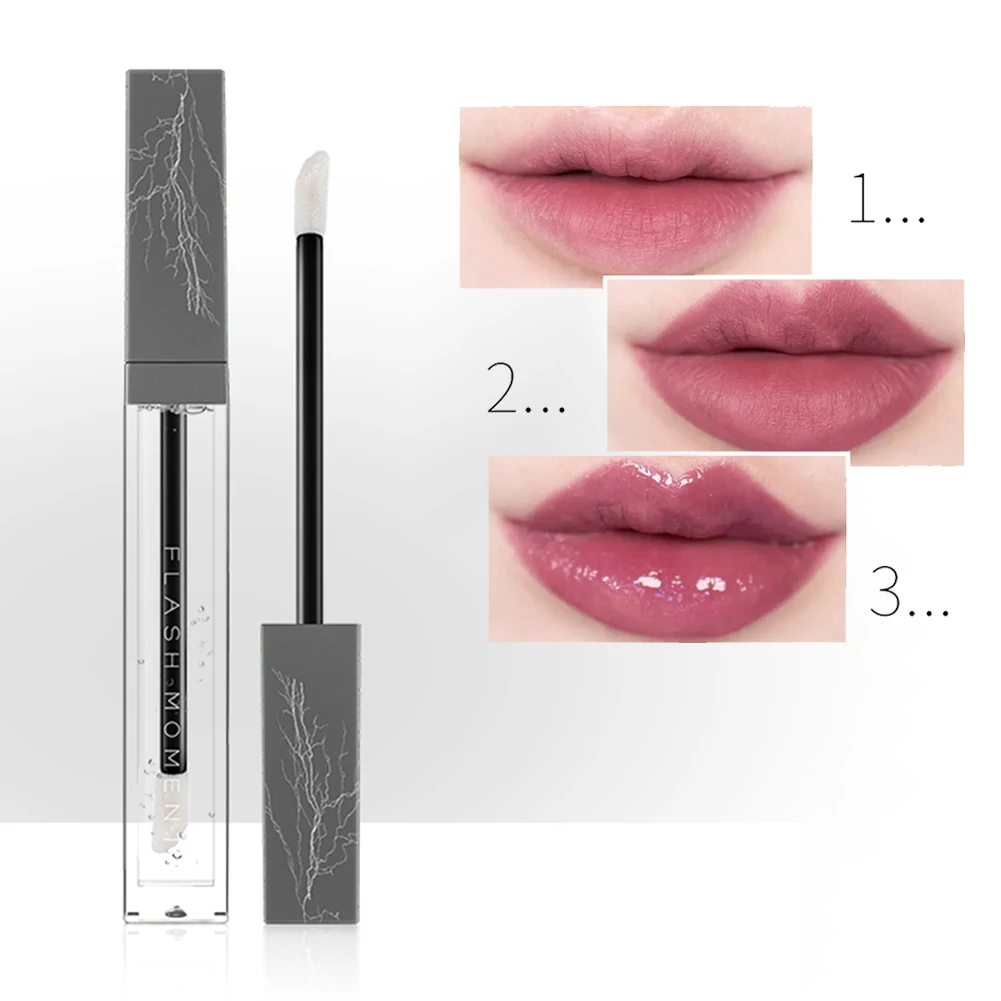 

6ML Lip Plumping Gloss for Full Soft Lip Clear Lip Enhancer Moisturizing Hydrating Lips Makeup Cosmetics