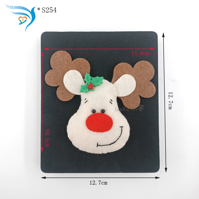 Рождественские наклейки для рукоделия новинка вырезанные штампы скрапбукинга