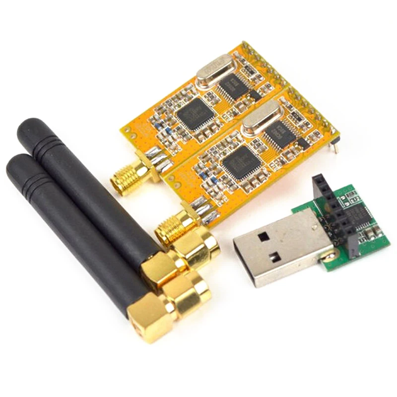 

NEW-APC220 Wireless RF Serial Data Modules with Antennas USB Converter Module Adapter Kit for Arduino 3.3V-5V