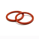 Диаметр проволоки 2,4 мм, красный пищевой силикон, уплотнительное кольцо, уплотнительное кольцо, внешний диаметр 8-70 мм