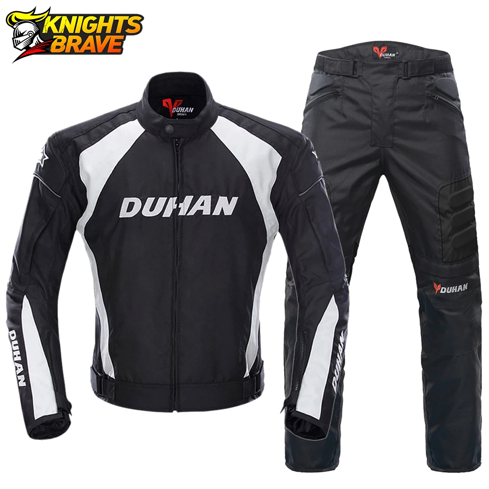 

DUHAN Winter Cold-proof Motorcycle Jacket Chaqueta Moto Hombre Moto Motocross Jacket Motorbike Riding Clothing Protective Gear