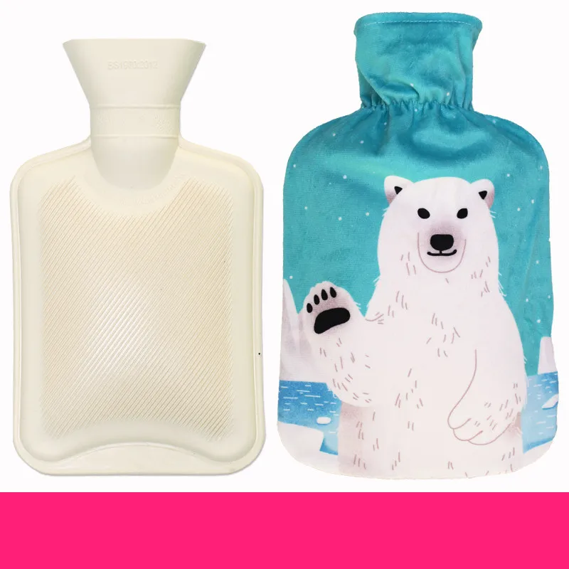 Вязаный защитный чехол для большой бутылки 1 литра сумки из ПВХ горячей воды