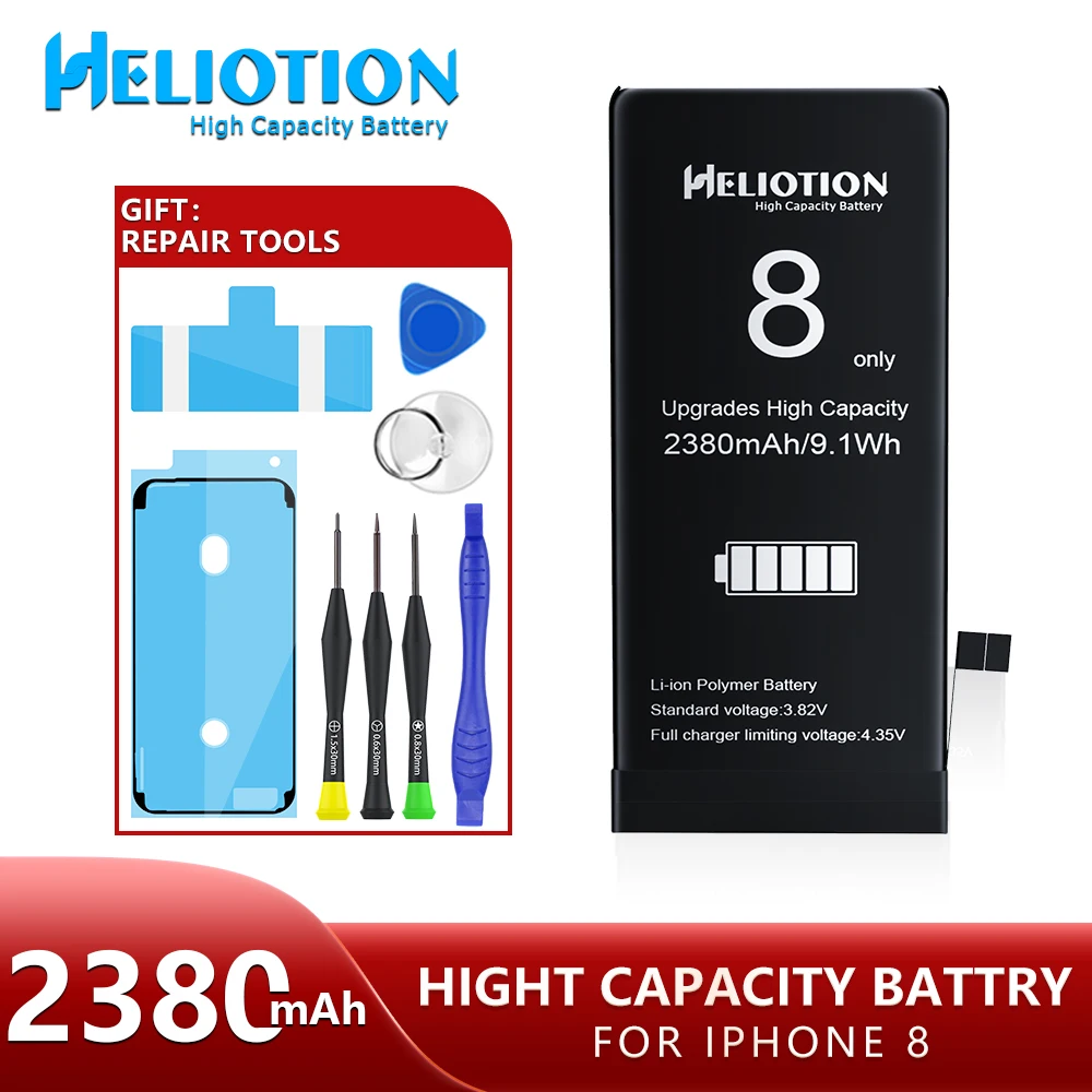 

Iphone 8 Battery High Capacity Extended Battery Replacement Battery For Iphone 8 For Apple With Repair Tools