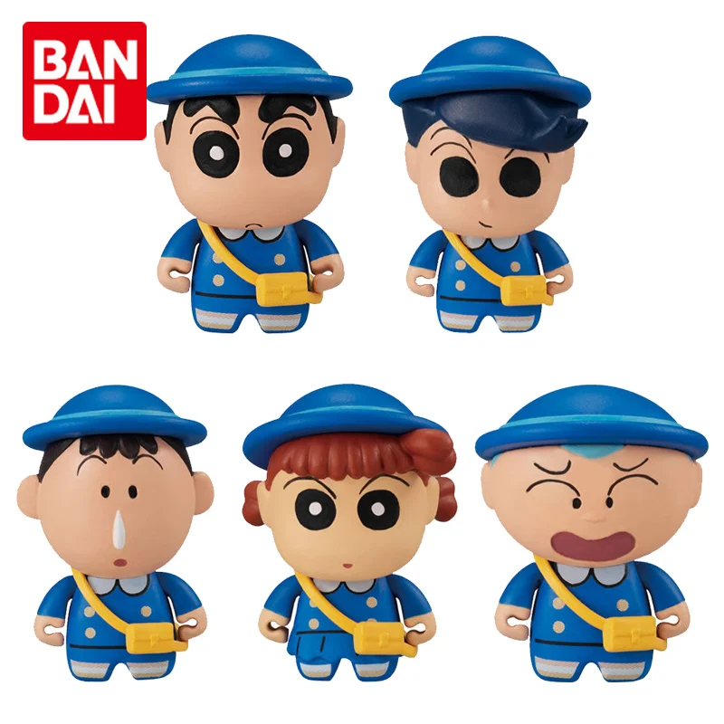 5 см BANDAI Crayon Shin chan аниме персонажи Маленькие Коллекционные куклы экшн ПВХ