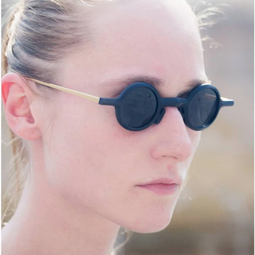 Дизайнерские фотохромные очки для чтения мужские круглые из титанового сплава