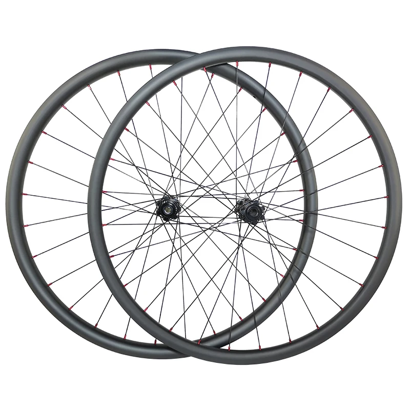 

SPDSF 1310g 29er SL 30mm wide MTB XC BOOST Carbon Wheels Disc Tubeless Center Lock 30mm deep 28H Ratchet 36T 15×110mm 12×148mm