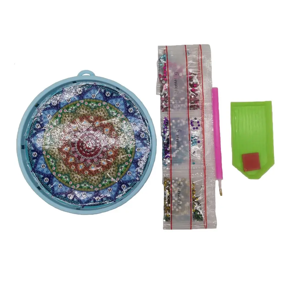 

Bohemian Style DIY Diamond Painting LED Night Light Kit DIY Mandala Flower Hanging Night Lamp for Room Decoration Christmas gift
