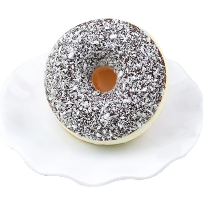 Новинка пончики сжимаемые игрушки для снятия стресса красочный пончик медленно