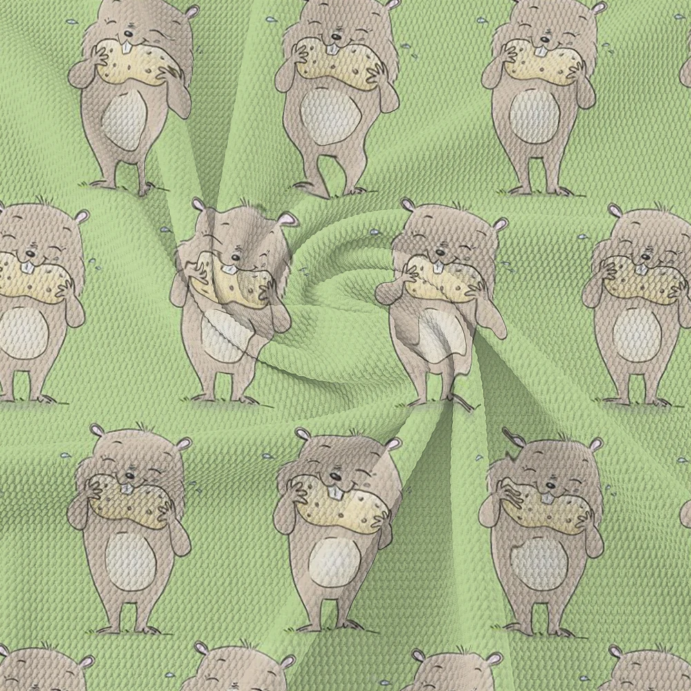 Хлопчатобумажная ткань с принтом животных 50*145 см | Дом и сад