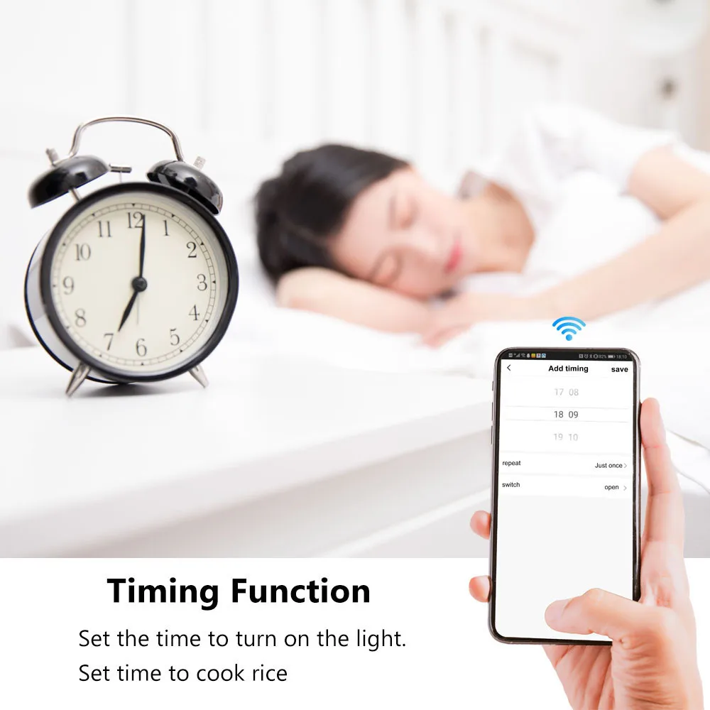 SMATRUL Tuya Smart Life APP WiFi кнопочный переключатель светильник RF 433 МГц настенный DIY релейный таймер модуль Google Home Amazon Alexa 110 220 В