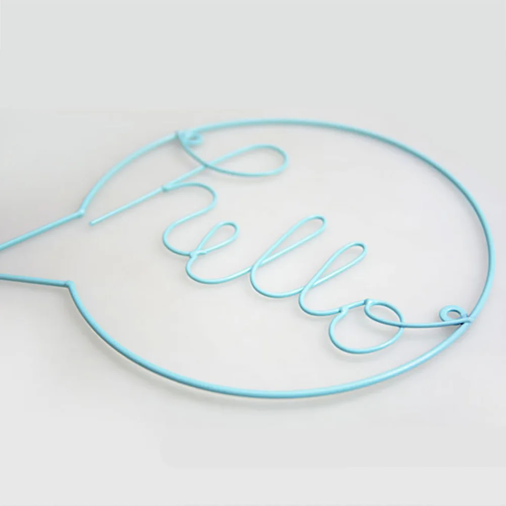 Здравствуйте буквы дверь окно Подарочный фон знак приветствия подвесная Фреска