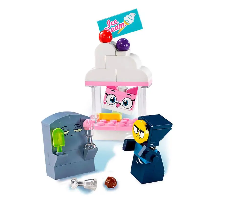 11020 Unikitty Cat Unikingdom сказочная забавная кирпичная коробка строительные блоки 359 шт кирпичные игрушки совместимы с Bela Movie 41456