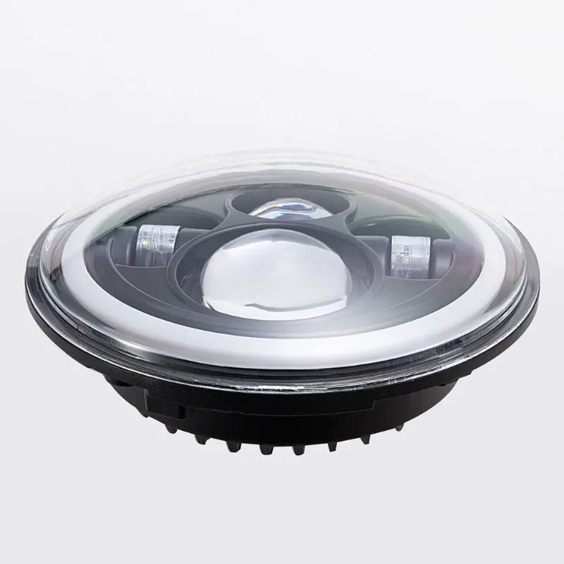 Новинка 1 комплект автомобильные 7 дюймовые СВЕТОДИОДНЫЕ Фары H4 H13 янтарные