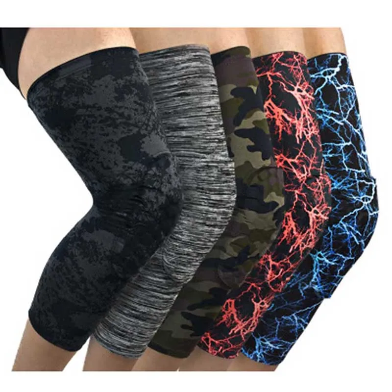 

Comfortable Basketball Knee Pads Sports Professional Safety Knee Calf Leg Sleeve Honeycomb Pad Guard Protective Knee pad