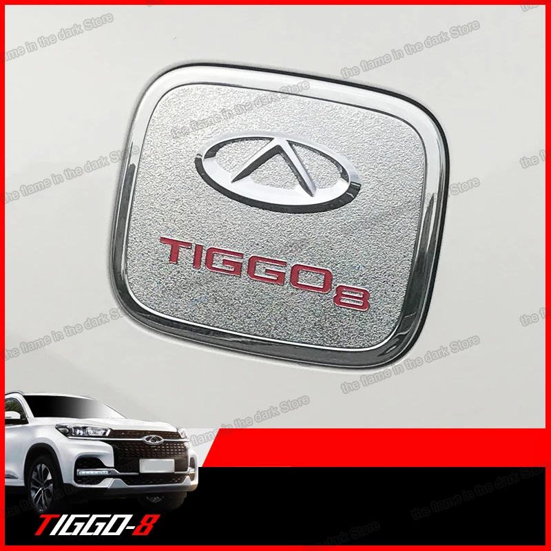 

Lsrtw2017 for Chery Tiggo 8 Car Fuel Tank Cap Cover Panel Trims Accessories 2018 2019 2020 Auto Sticker