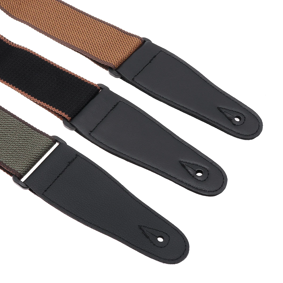 einstellbare reine baumwolle gitarre strap für akustische elektrische bass gitarre musical zubehör farben optional free global shipping