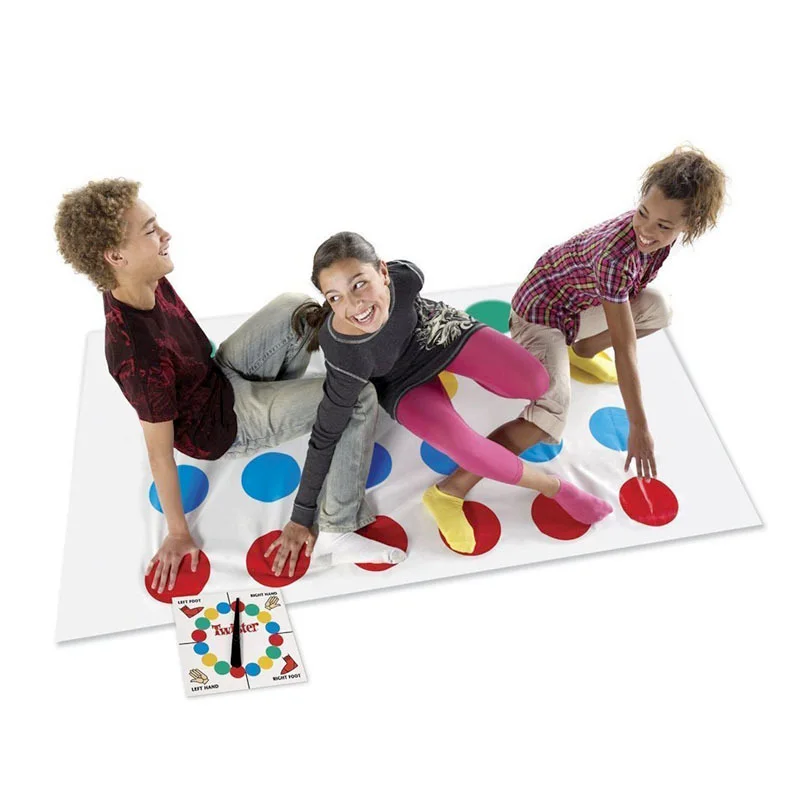 Интерактивная игра Hasbro Twister для дома и улицы детей взрослых|Шутки розыгрыши| |