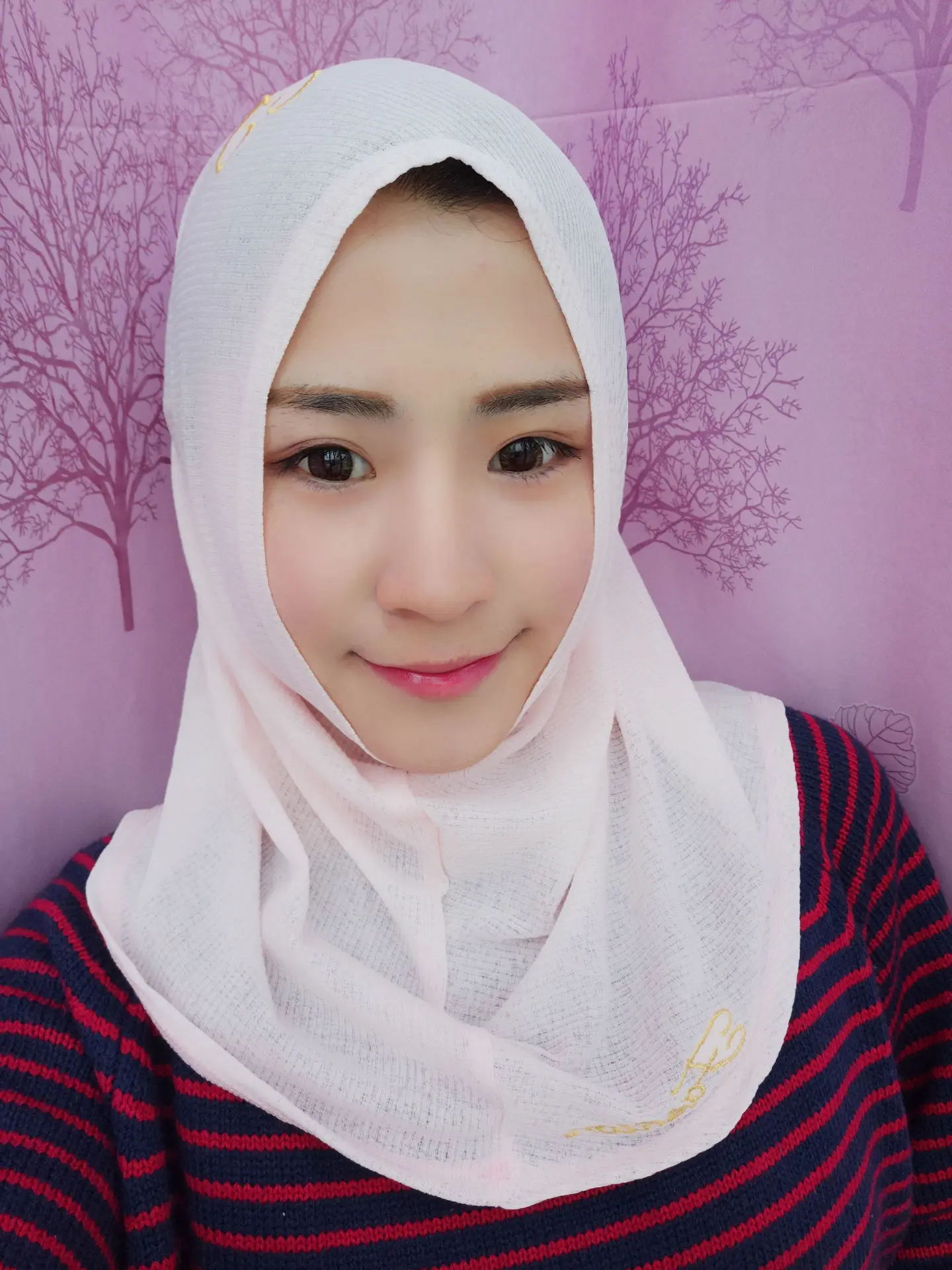 Мусульманский хлопковый хиджаб Модный высококачественный удобный эластичный