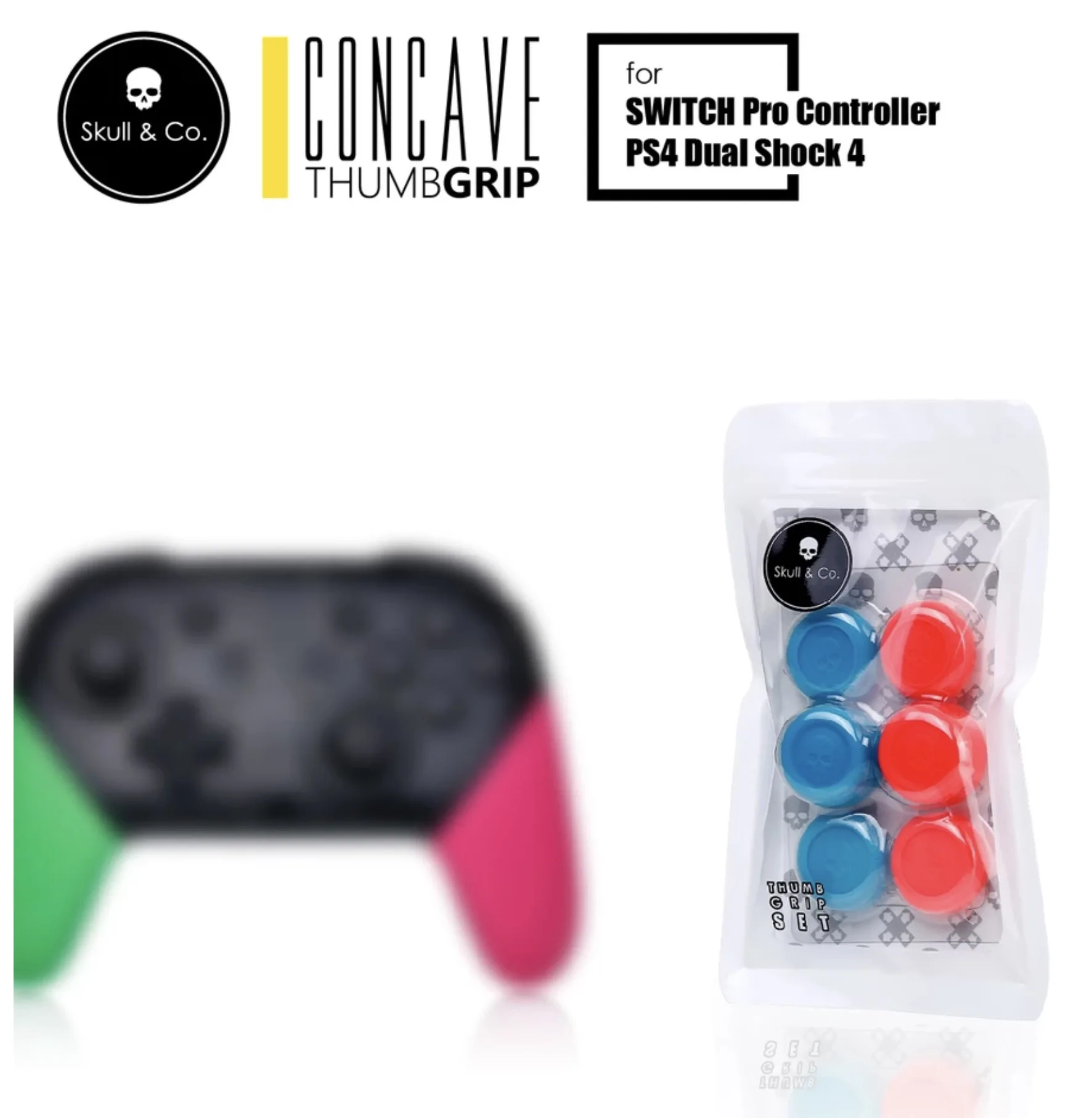 6 Skull &amp Co. Skin CQC и FPS Thumb Grip набор джойстик Крышка Thumbstick чехол для PS4 shand lite nintendo Switch Pro
