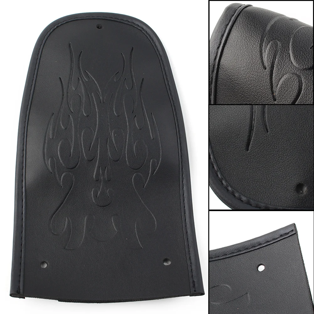 

Motorcycle Rear Frender Bib PU Leather Cover Pad For Harley Davidson Touring Road Electra Street Glide 96-18