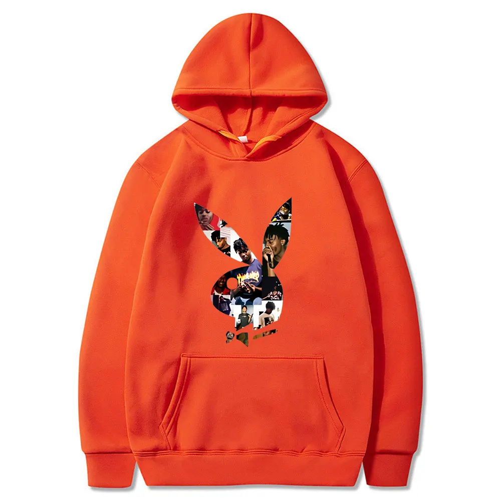 Playboi Carti 90s Graphic Funny Rapper Hip Hop Aesthetic Guys Rap Vintage Harajuku Hoodies Sweatshirts Men Women Unisex Tops | Женская