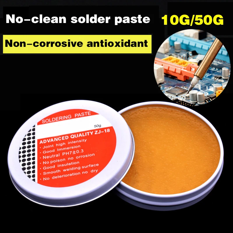 

1pc Soldering Paste Mild Rosin Environmental Soldering Paste Flux PCB IC Parts Welding Soldering Gel Tool for Metalworking