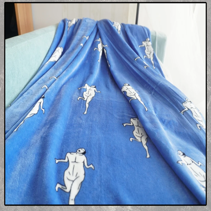 Аниме атака на Титанов Одеяло Диван Постельные принадлежности Мягкий теплый