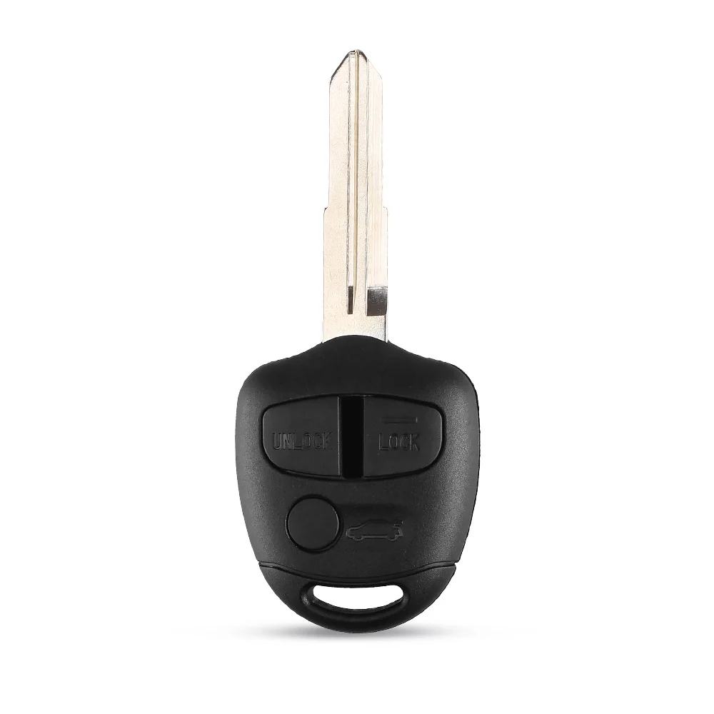 Original 3 BTN Key KEYYOU /модифицированный флип-пульт дистанционного ключа чехол для Mitsubishi New ASX GRANDIS Outlander Lancer 2/3 ягодиц правый/leftBlade - Цвет: Original 3 BTN Key