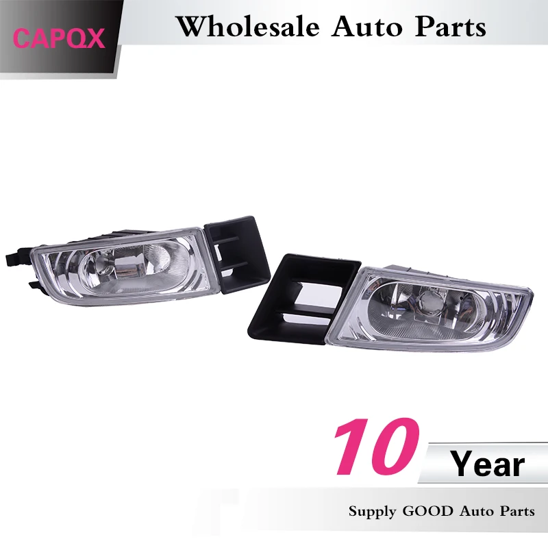 CAPQX 4 шт. туман светильник переднего бампера лампы и крышка противотуманной фары